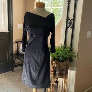 Navy blue dress
